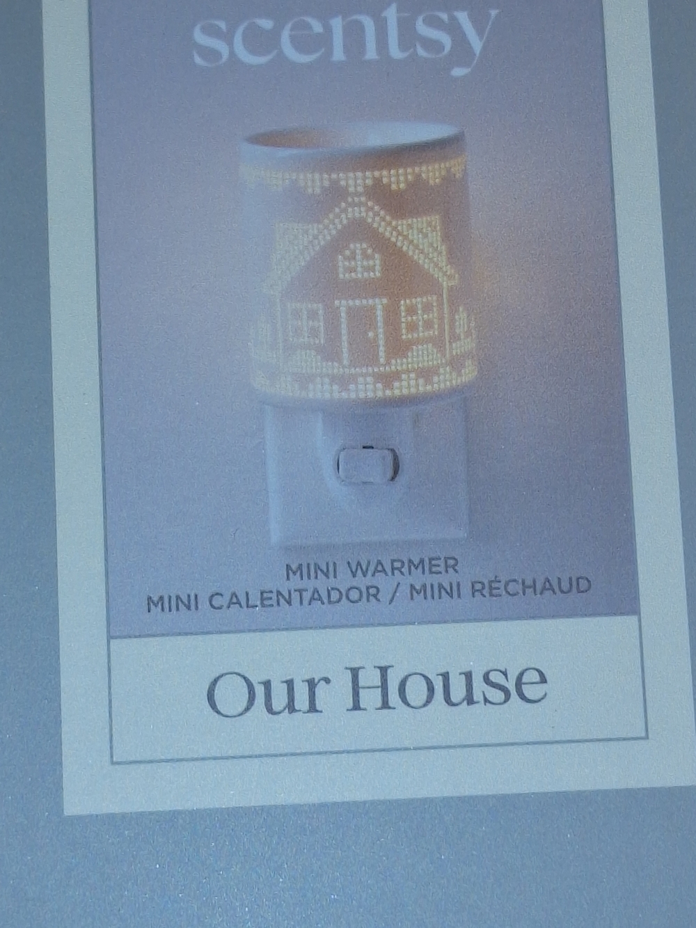 Scentsy Our House White Mini Warmer New In Box